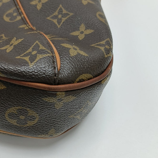 GALLIERA Monogram Coated Canvas Brown
