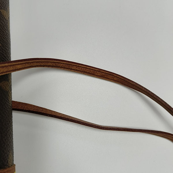 NEVERFULL MM Monogram Coated Canvas Brown