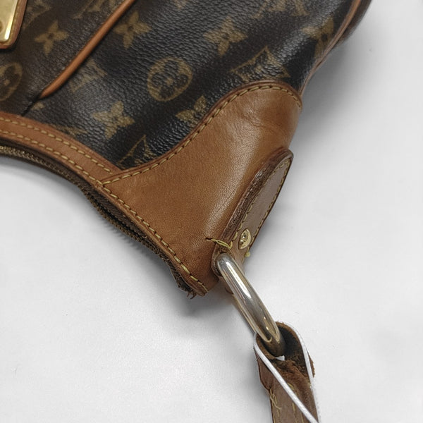VINTAGE THAMES GM Monogram Coated Canvas Brown