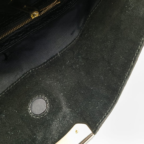 Calfskin Bucket Bag Black