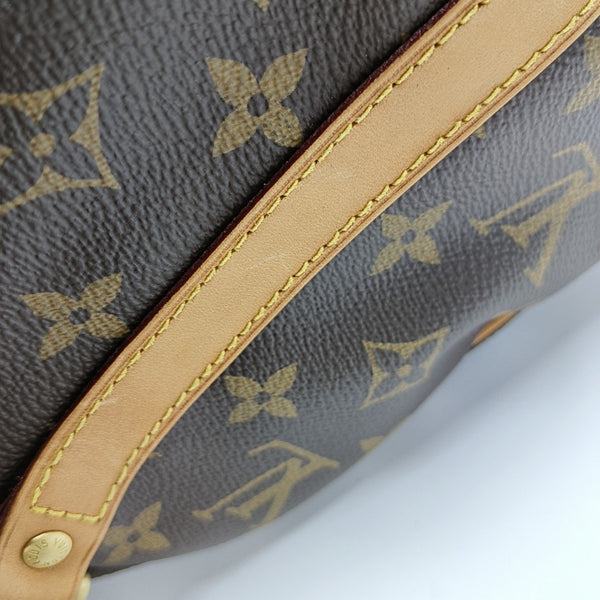 SPEEDY 25 Monogram Coated Canvas Brown