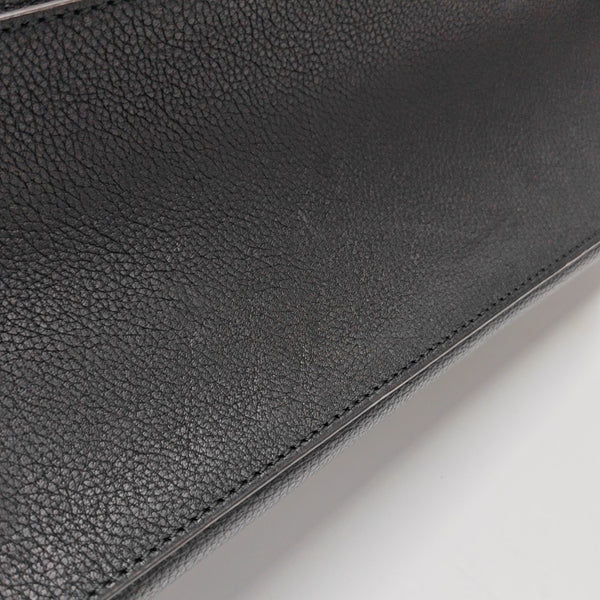 CITY STEAMER MM Calfskin Black