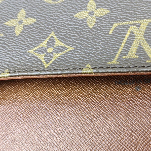 MUSETTE TANGO Monogram Coated Canvas Brown