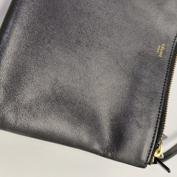 TRIO Small Lambskin Black