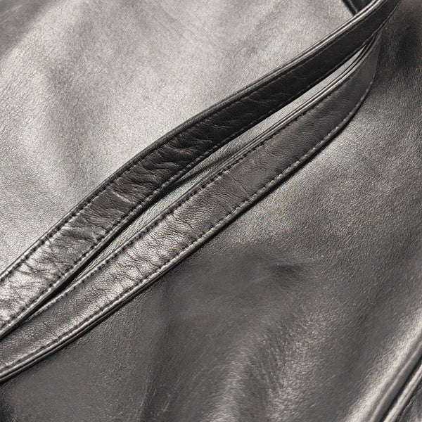 Lambskin Shoulder Bag Black
