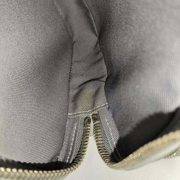 Coated Canvas Shoulder Bag Gray