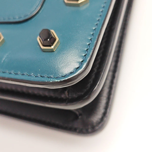 SERPENTI FOREVER Medium Calfskin Blue