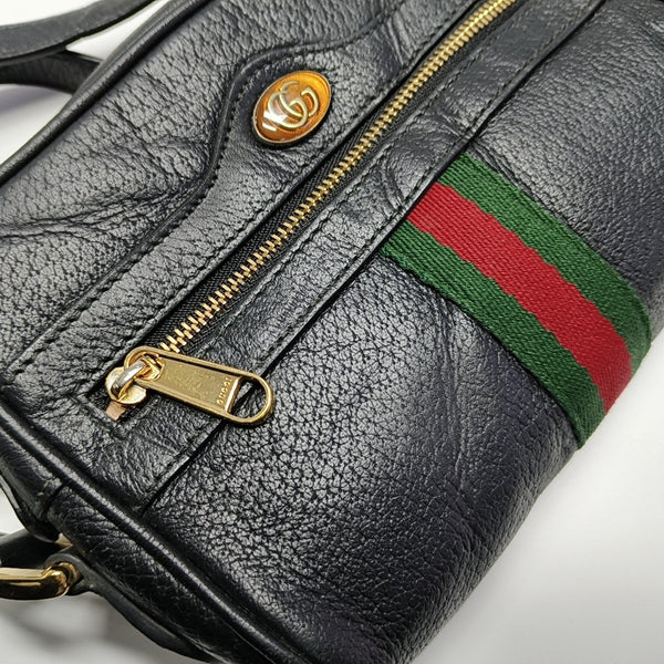 Ophidia Mini Calfskin Black