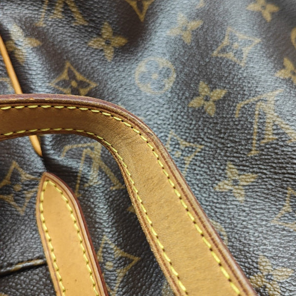 TOTALLY MM Monogram Coated Canvas Brown