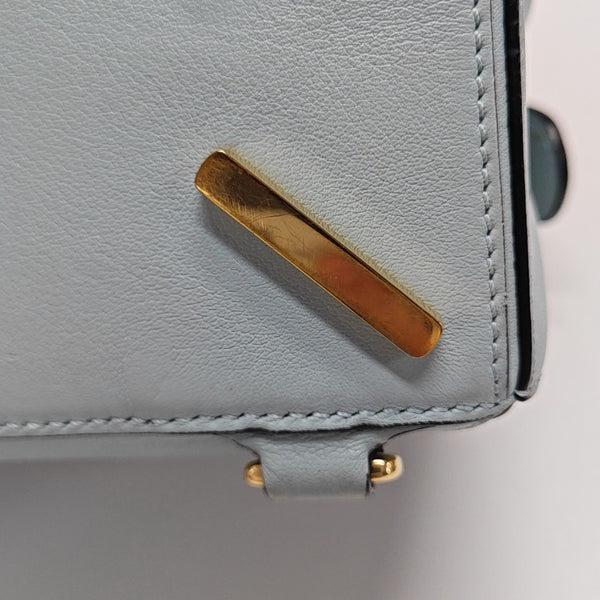 Puzzle Small Calfskin Blue