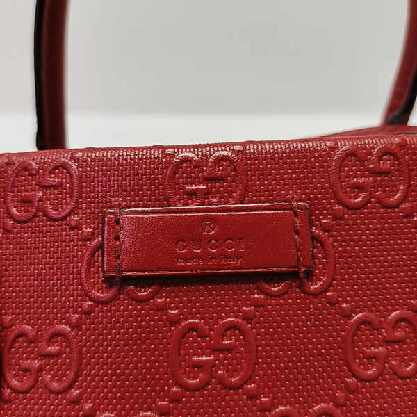 Microguccissima Calfskin Red