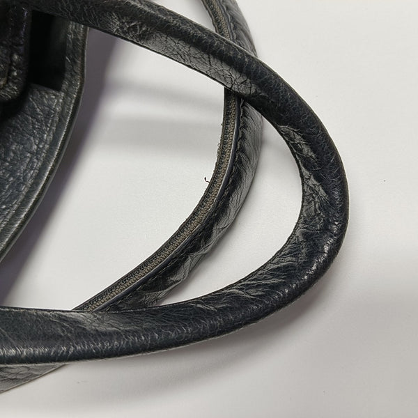 Navy XS Lambskin Gray
