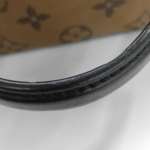 Vanity Chain Pouch Monogram Coated Canvas Brown