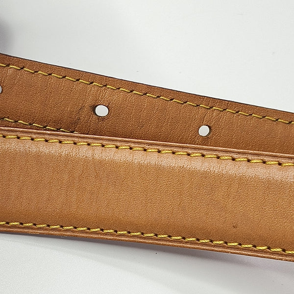 TAMBOURINE Monogram Coated Canvas Brown