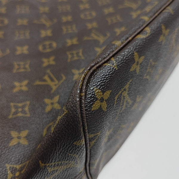 NEVERFULL MM Monogram Coated Canvas Brown