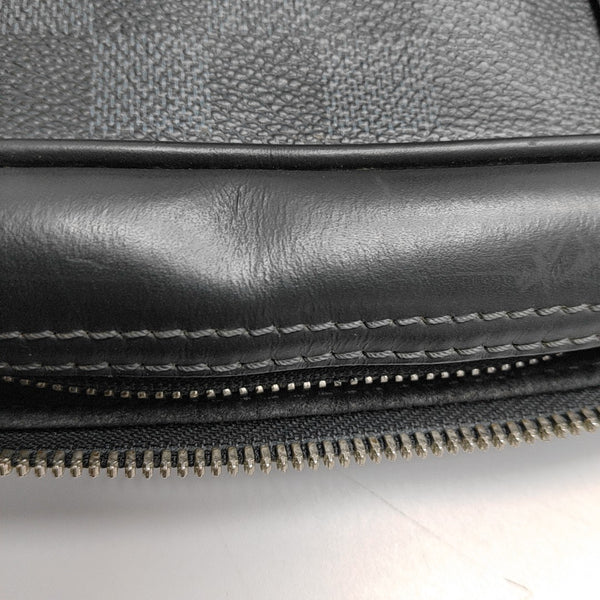 PORTE-DOCUMENTS Damier Coated Canvas Blue