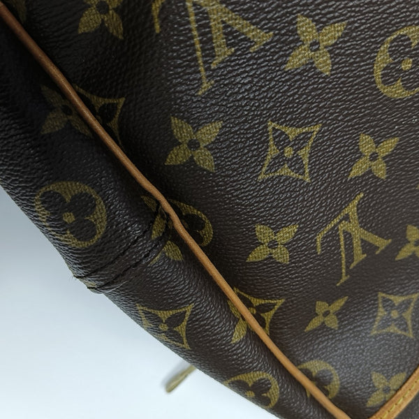ALIZÉ Monogram Coated Canvas Brown