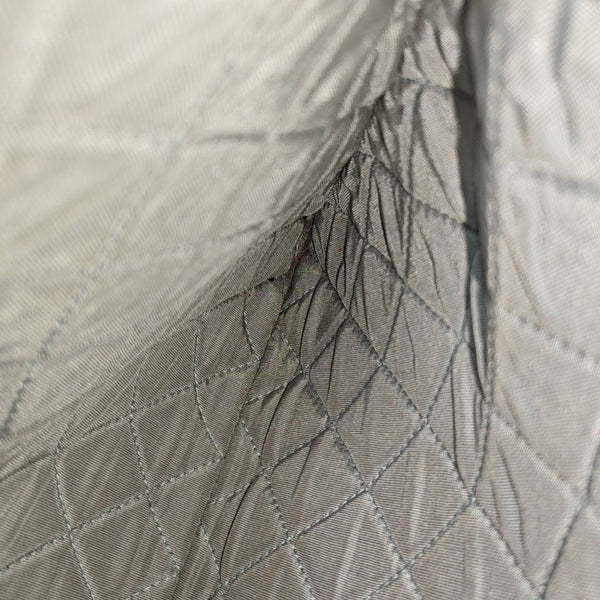 THREAD AROUND Quilted Grained Calfskin Black