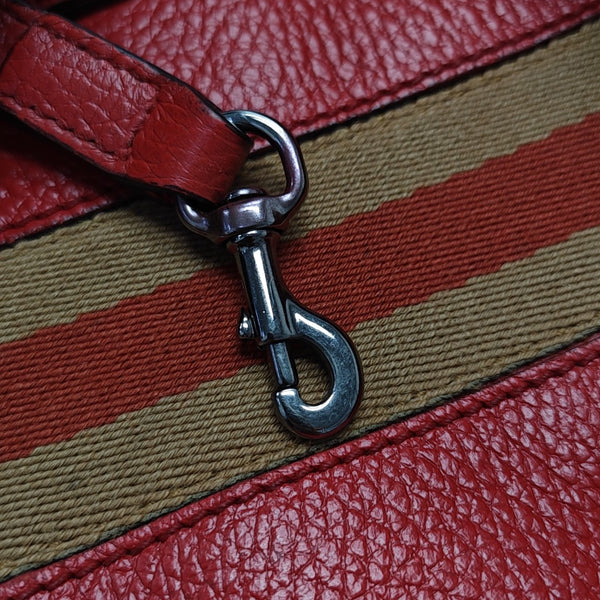 Dome Calfskin Red