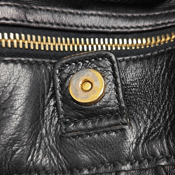 Gaufre Calfskin Black