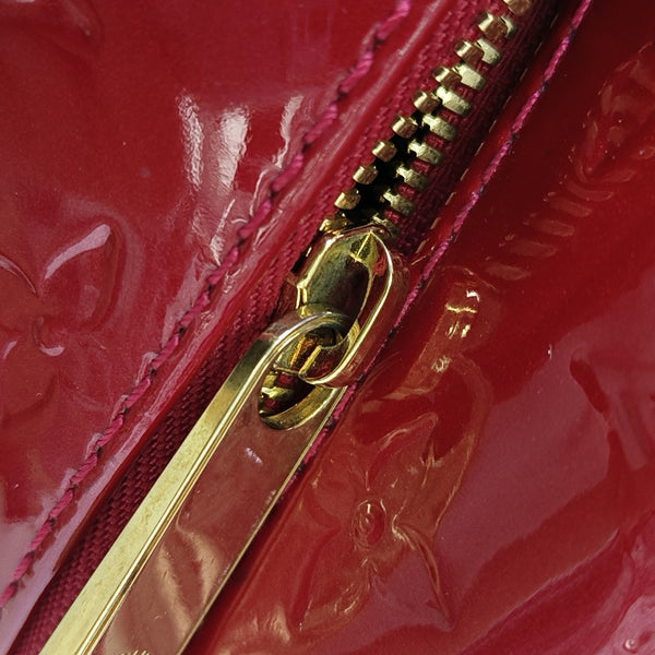 SUMMIT DRIVE Patent Leather Red