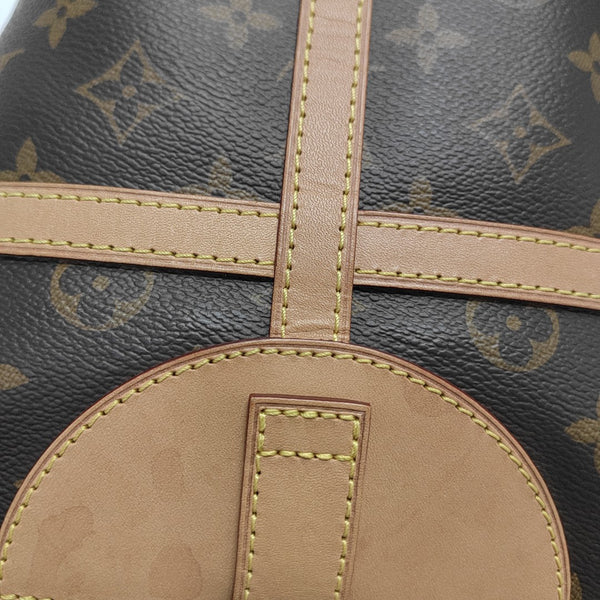 DUFFLE Monogram Coated Canvas Brown