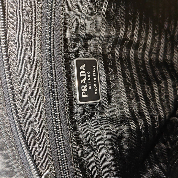 Nylon Shoulder Bag Black