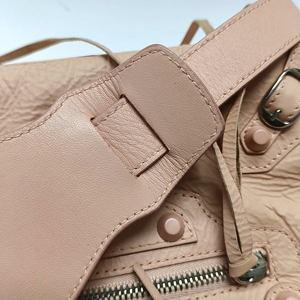 Authenticated pre-owned Classic City Mini Lambskin Pink - Tote Bag at Looply