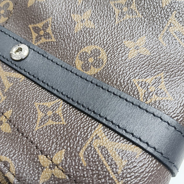 CHRISTOPHER PM Monogram Coated Canvas Brown