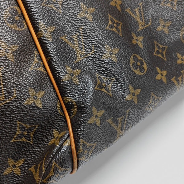 TOTALLY MM Monogram Coated Canvas Brown