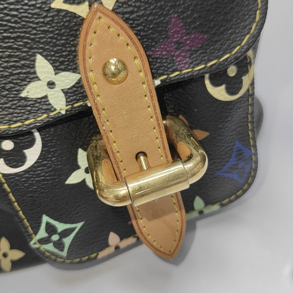 LV × TM NÉONOÉ MM Monogram Coated Canvas Black