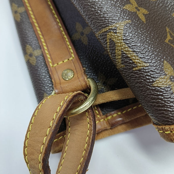 NOÉ GM Monogram Coated Canvas Brown