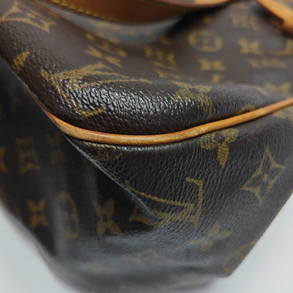 BATIGNOLLES GM Monogram Coated Canvas Brown