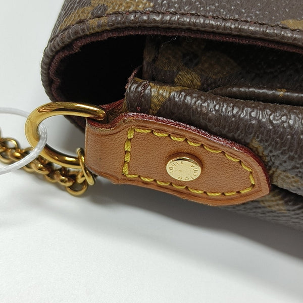 FAVORITE PM Monogram Coated Canvas Brown