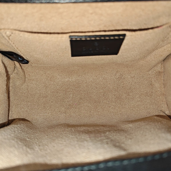 Padlock Small Monogram Coated Canvas Beige