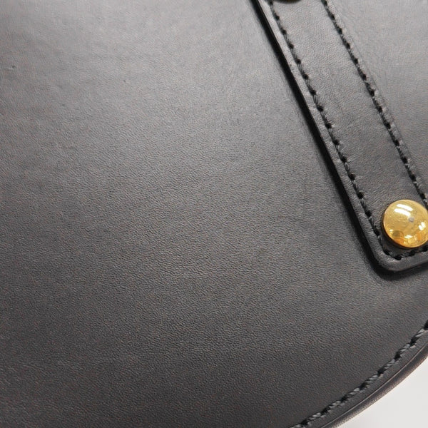 The Bucket Calfskin Black