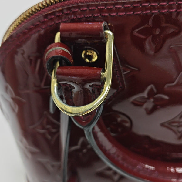 ALMA BB Monogram Calfskin Red