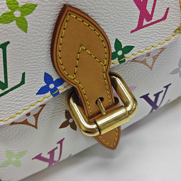 LV × TM PRISCILLA Monogram Coated Canvas White