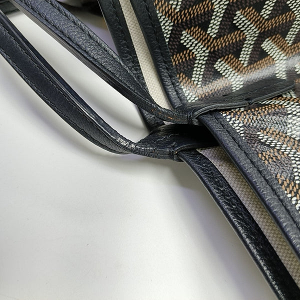 Saint Louis PM Coated Canvas Black