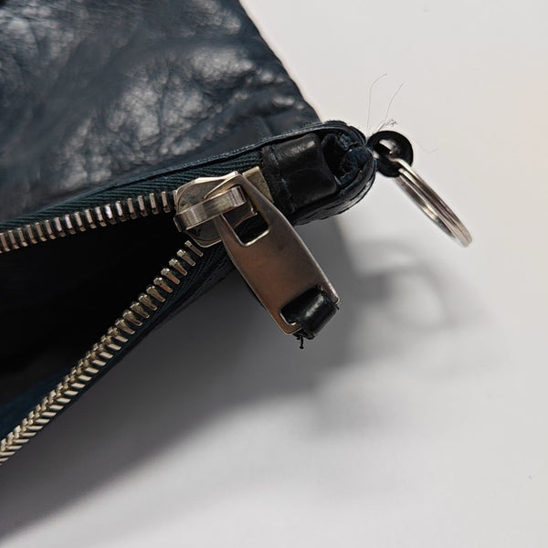 Calfskin Clutch Blue