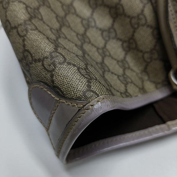 Monogram Coated Canvas Beige