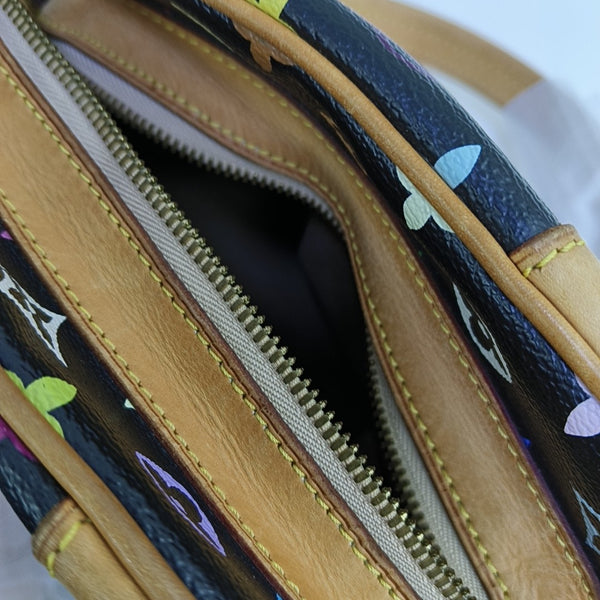 LV × TM CLAUDIA Monogram Coated Canvas Black