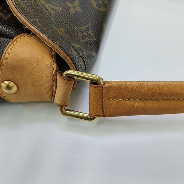 BEVERLY MM Monogram Coated Canvas Brown