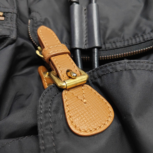 The Rucksack Nylon Black