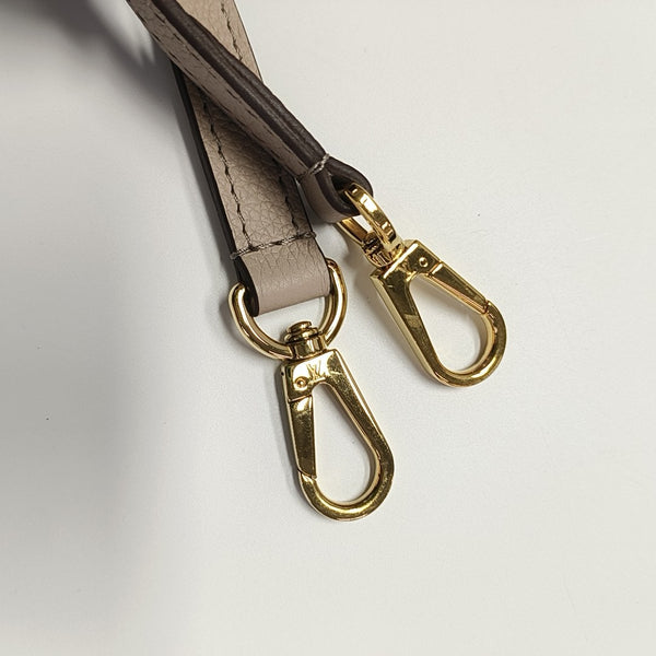 Calfskin Shoulder Bag Beige