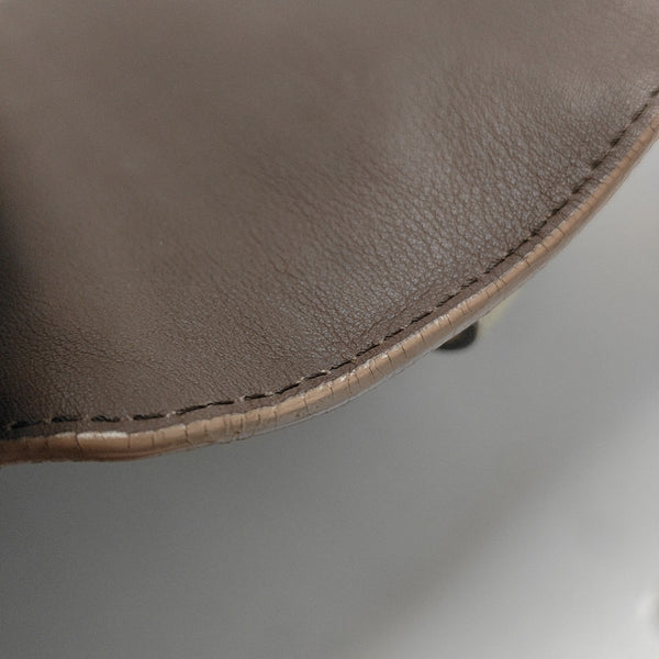 Calfskin Shoulder Bag Beige