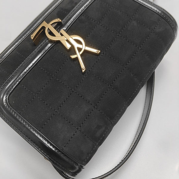 SOLFERINO Small Quilted Calfskin Black