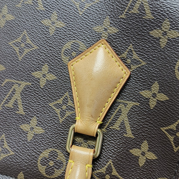 PHENIX Monogram Coated Canvas Brown