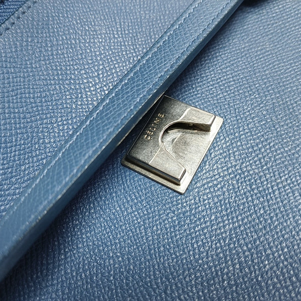 BELT Micro Calfskin Blue