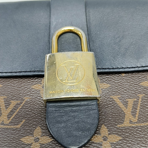 LOCKY BB Monogram Coated Canvas Brown